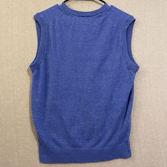 Daniel Cremieux Sweater Vest Men's Medium Blue Signature Collection - Picture 8 of 10